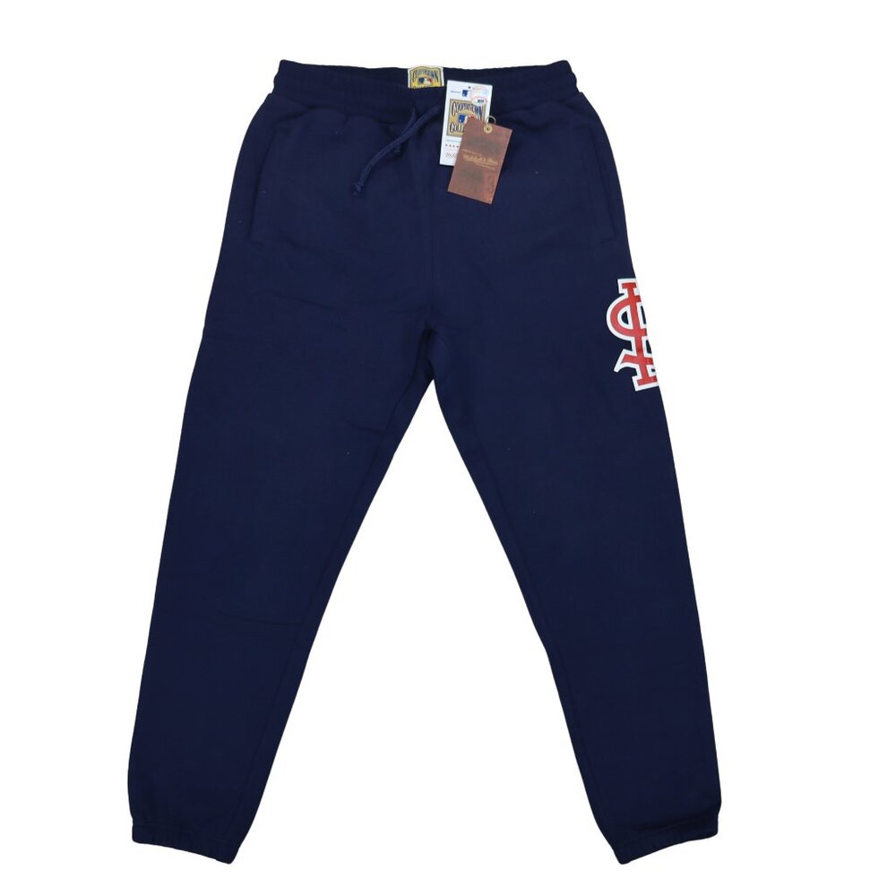 Mitchell & Ness St Louis Cardinals MLB Cooperstown Collection Sweatpants NWT